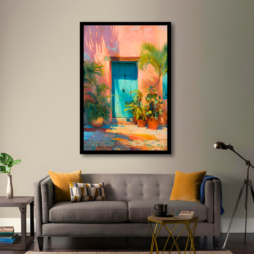 Sunlit Coastal Entry