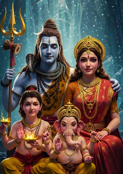 Lord Shiva & Family