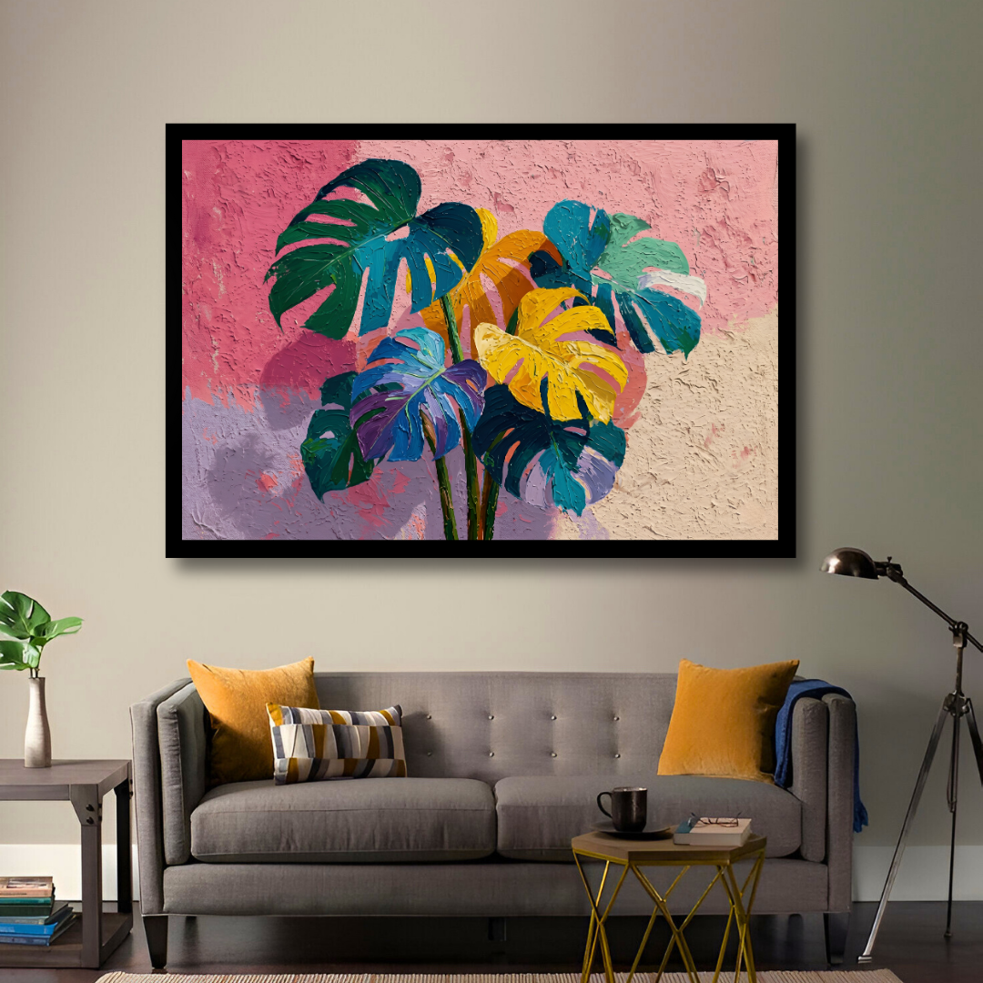 Tropical Monstera Bloom