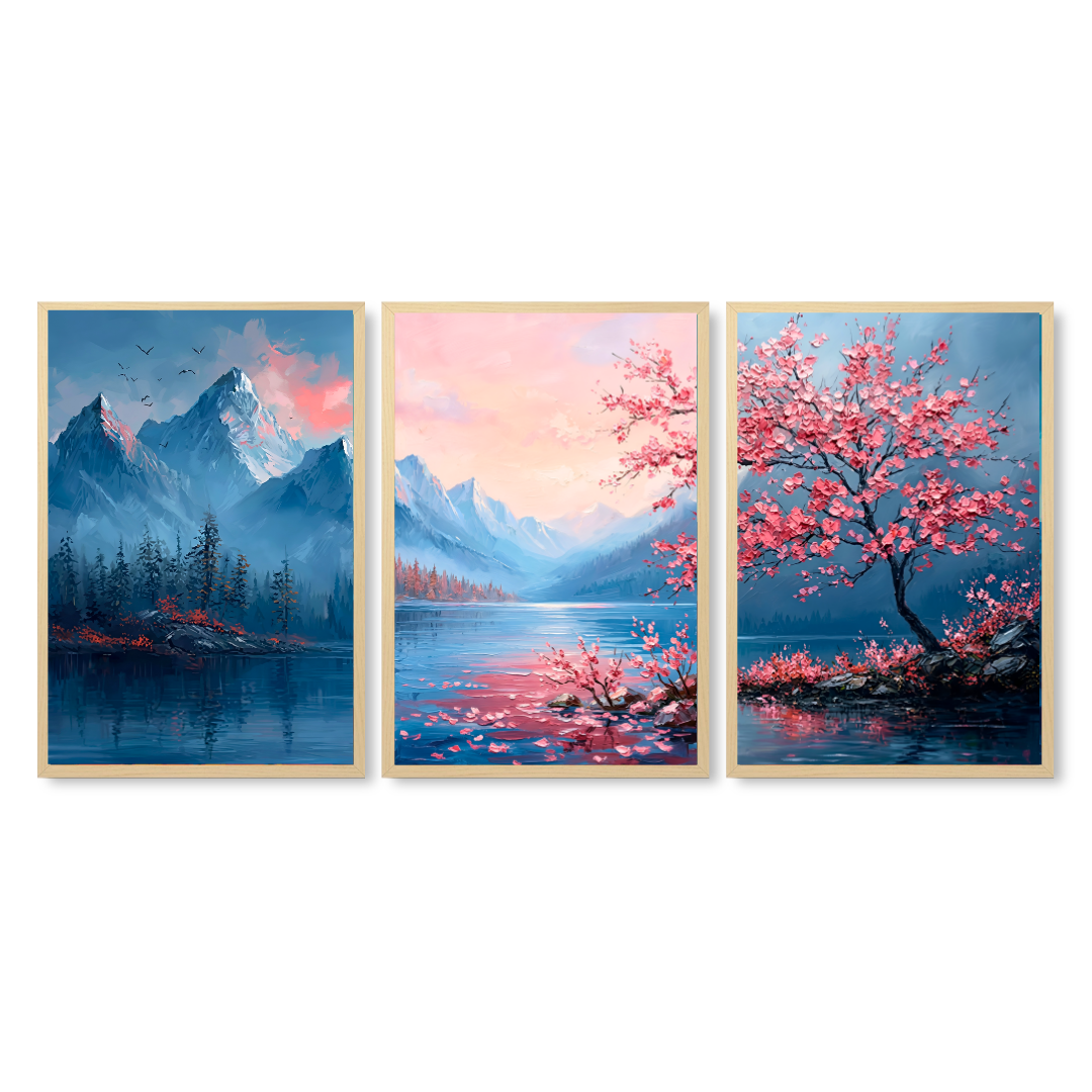 Cherry Blossom Mountains