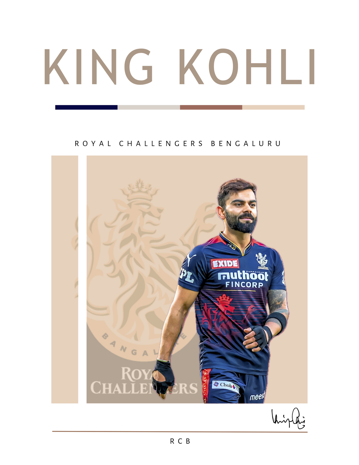 King Kohli - The Champion