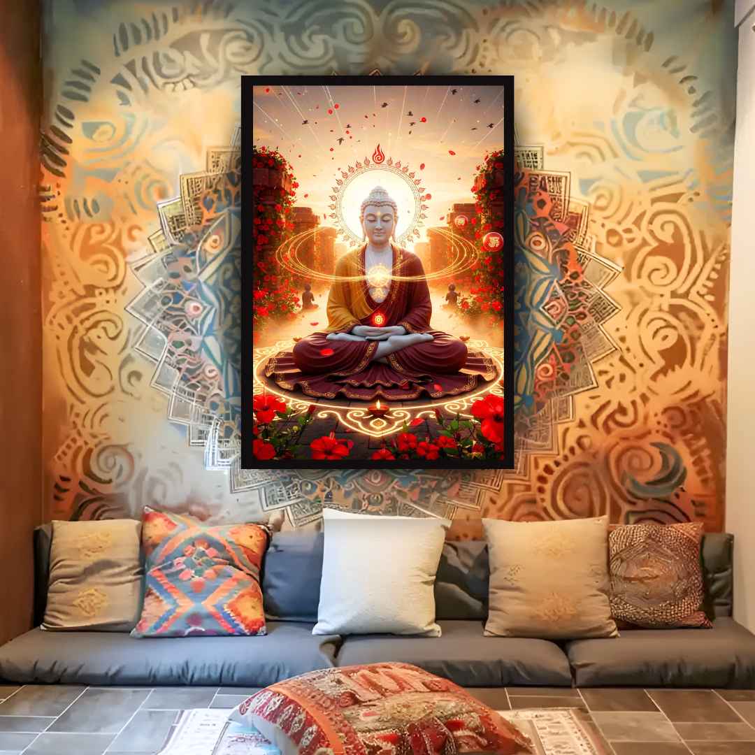 Enlightened Serenity – Meditating Buddha