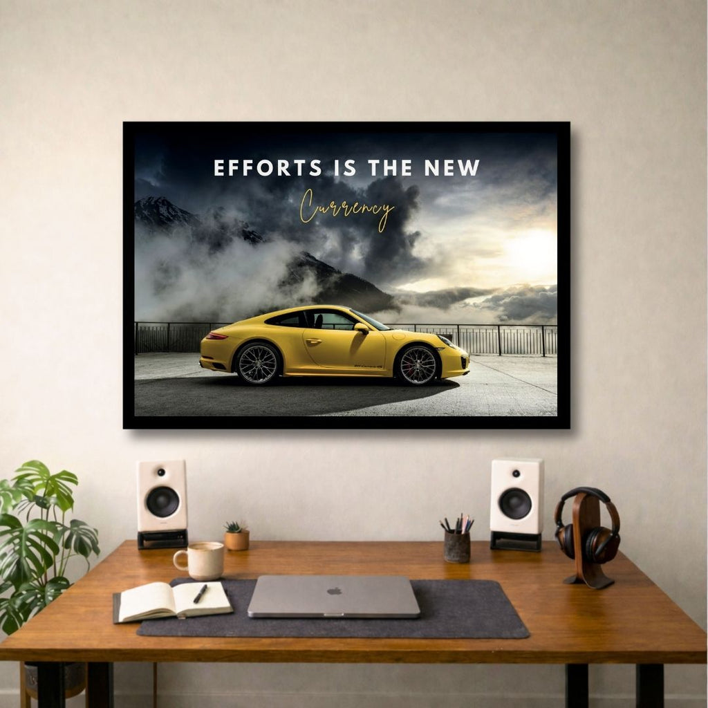 Porsche 911 Carrera - EFFORTS IS THE NEW CURRENCY