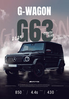 SET OF 10 POSTERS | E | UPSCALE RIDES  UNFRAMED