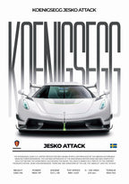 SET OF 10 POSTERS | E | UPSCALE RIDES  UNFRAMED