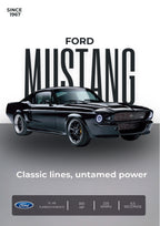 SET OF 10 POSTERS | F | UPSCALE RIDES | UNFRAMED