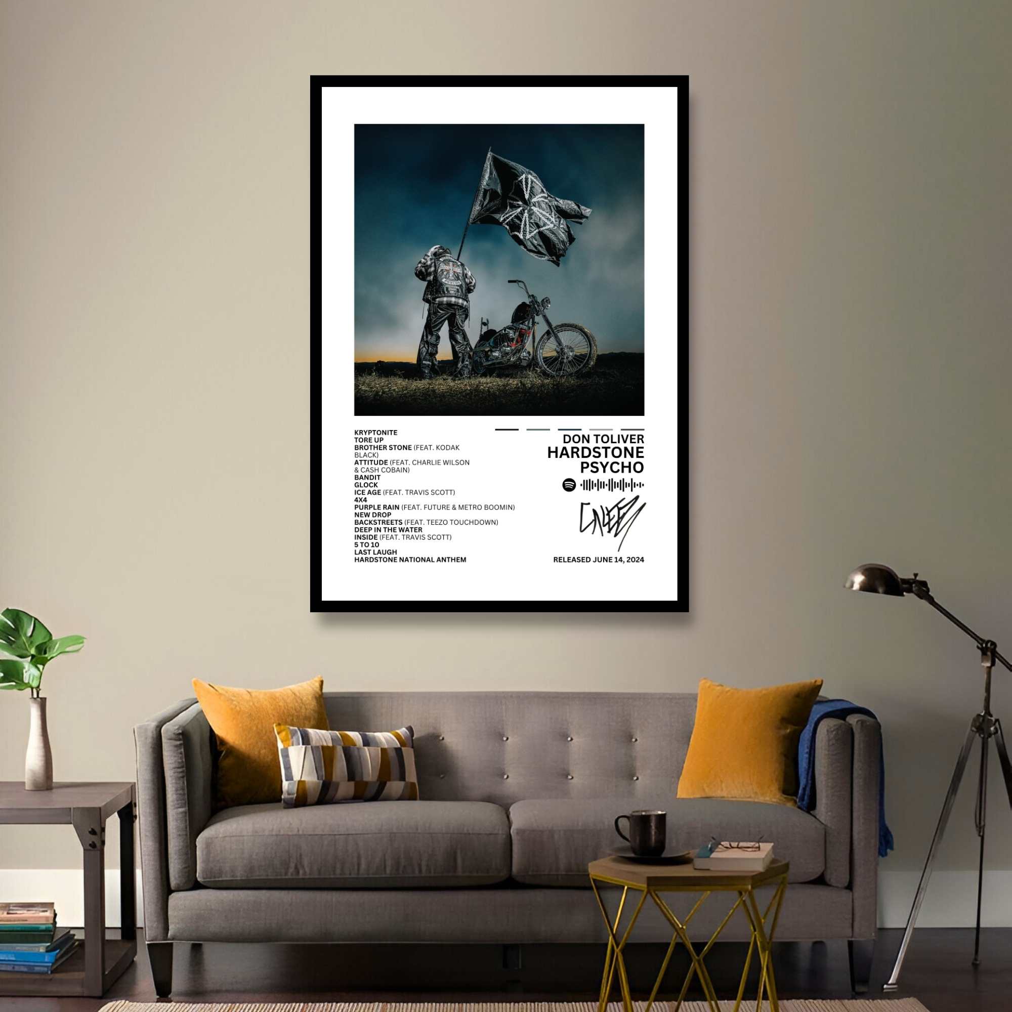 DON TOLIVER - Hardstone Psycho