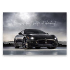 MASERATI GRANTURISMO – Excuses don’t swipe at checkout