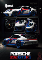 SET OF 10 POSTERS | F | UPSCALE RIDES | UNFRAMED