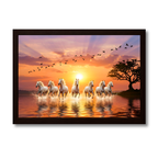 7 Horses in Sunrise