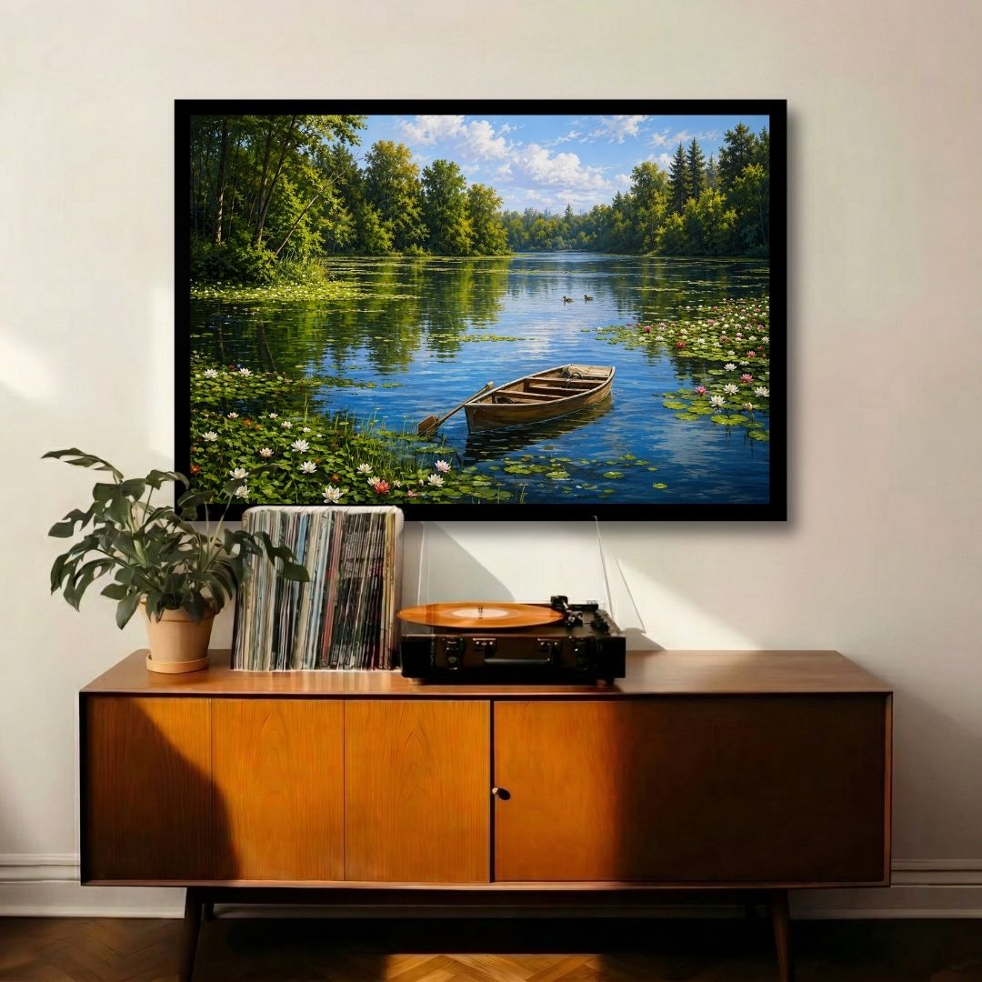 Serene River Boat