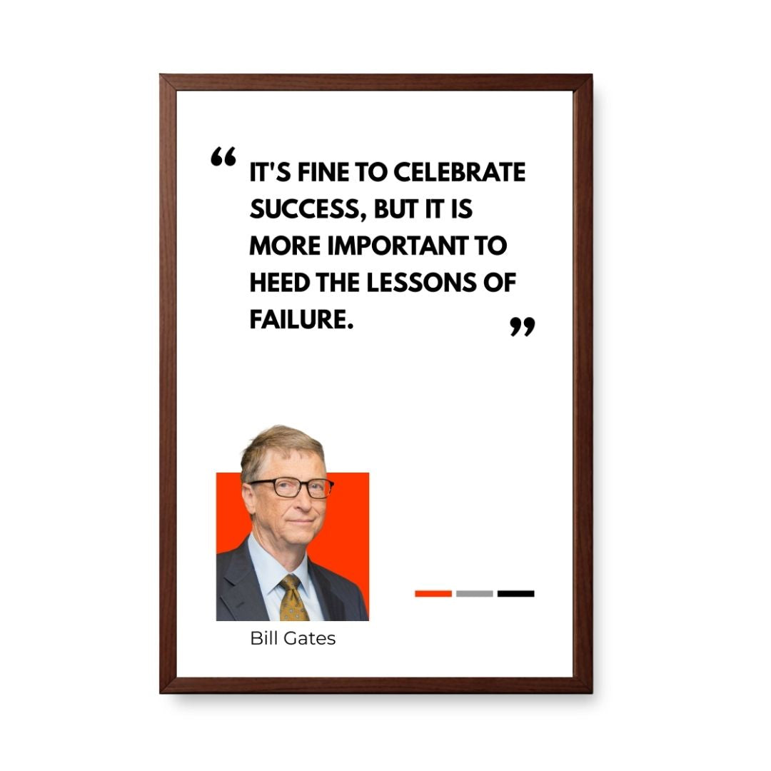 Failure Lessons – The Gates Mindset