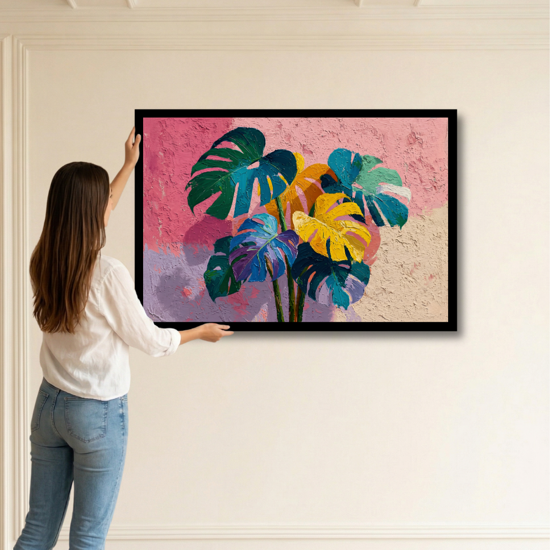 Tropical Monstera Bloom