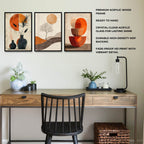 Abstract Earthscape | SET OF 3 FRAMES