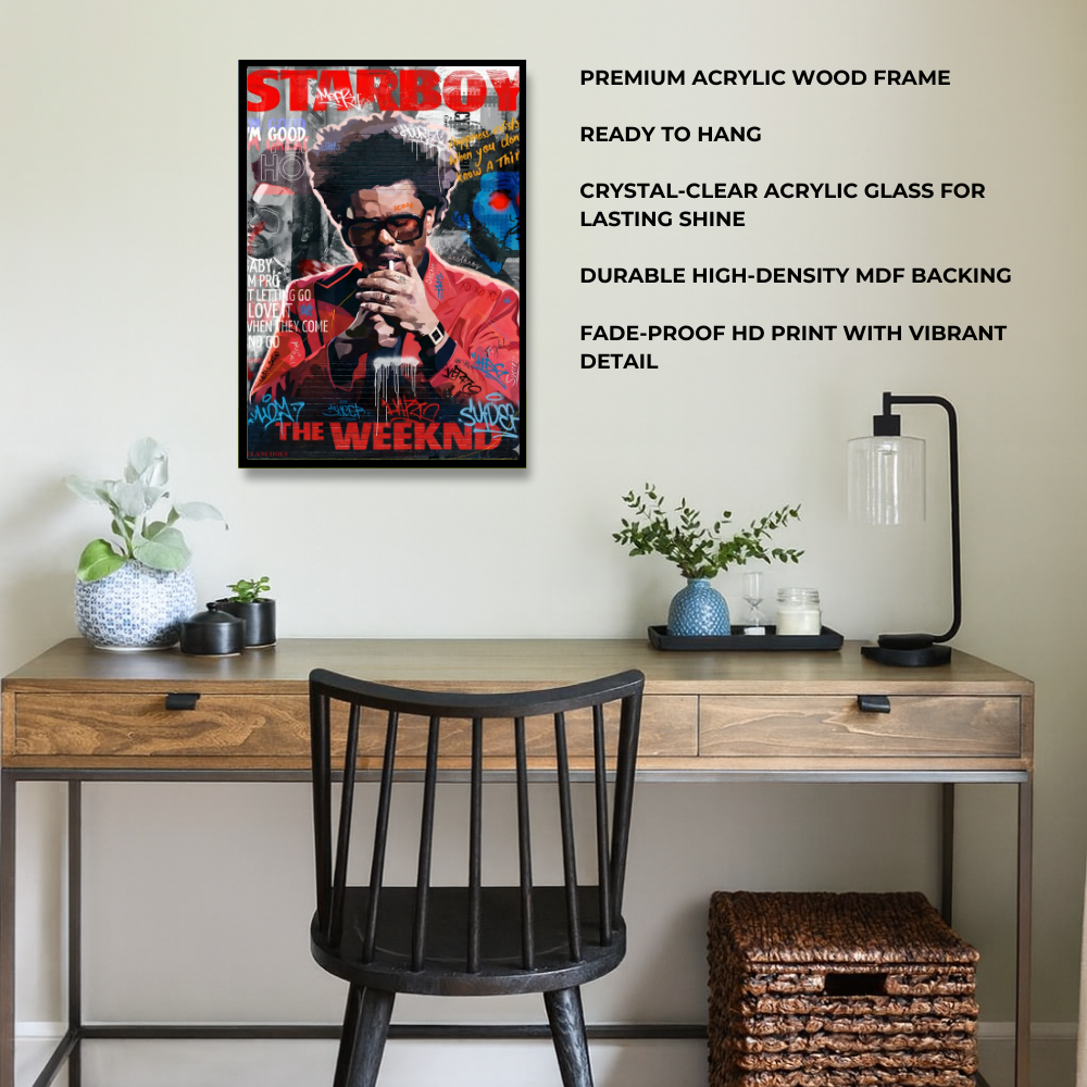 Starboy – The Weeknd Pop Art Edition