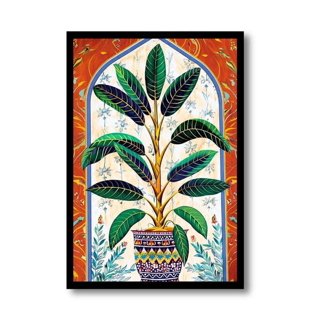 Emerald Leaf Elegance
