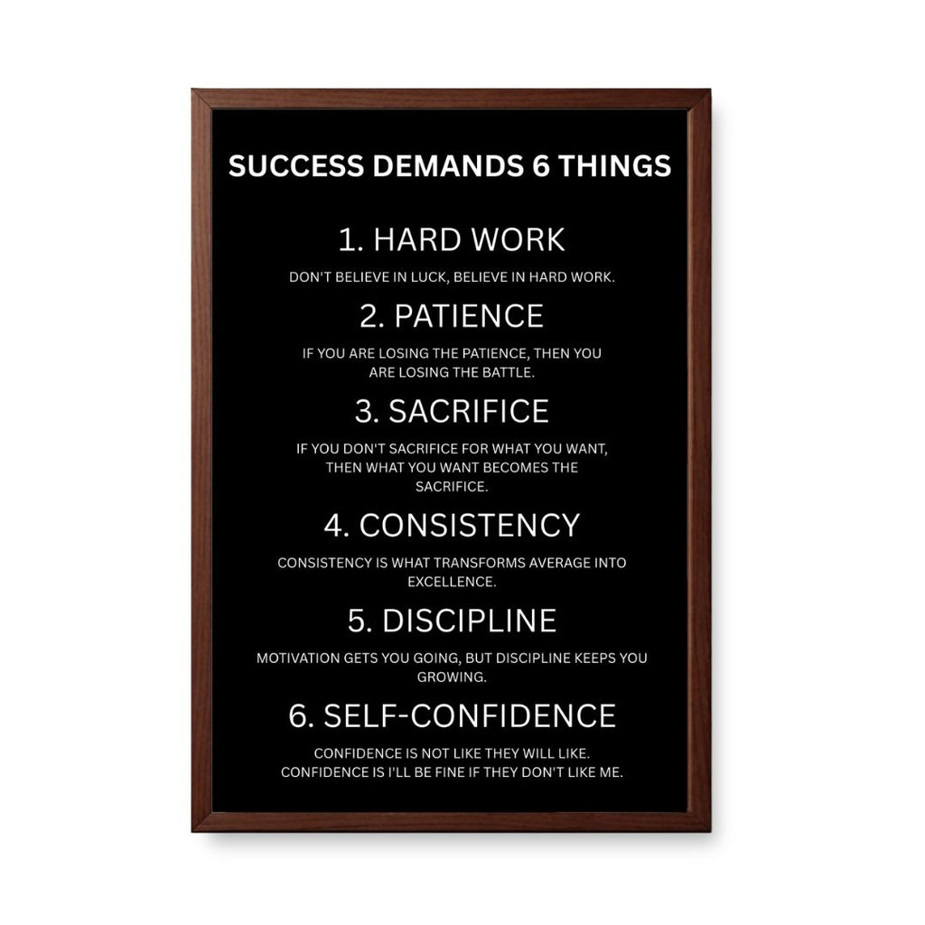 6 Things - The Mindset Blueprint