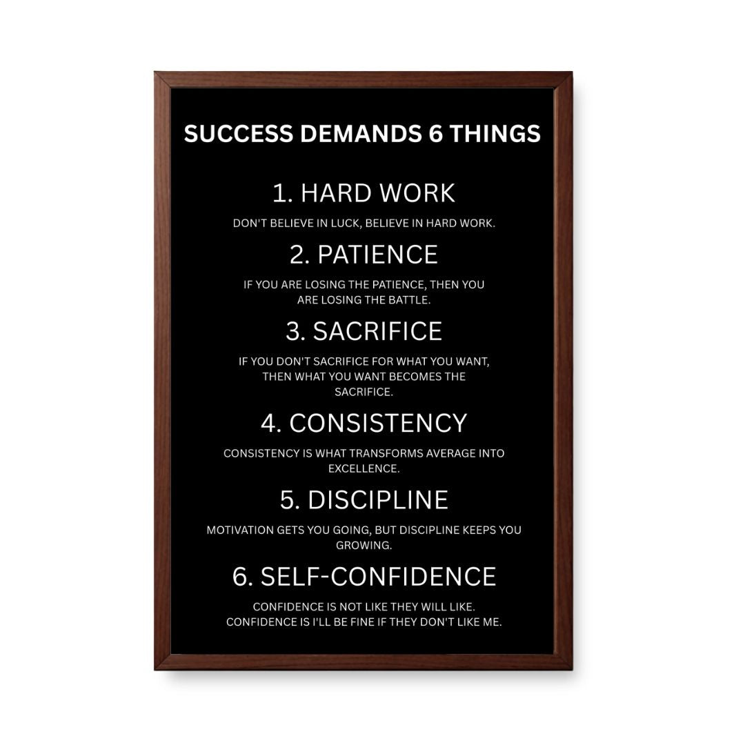 6 Things - The Mindset Blueprint
