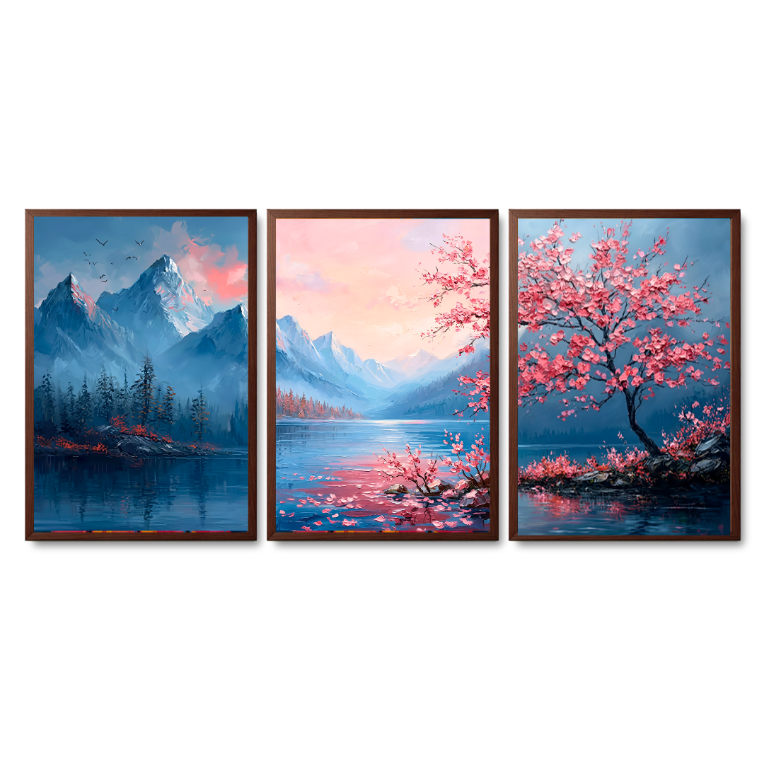 Cherry Blossom Mountains