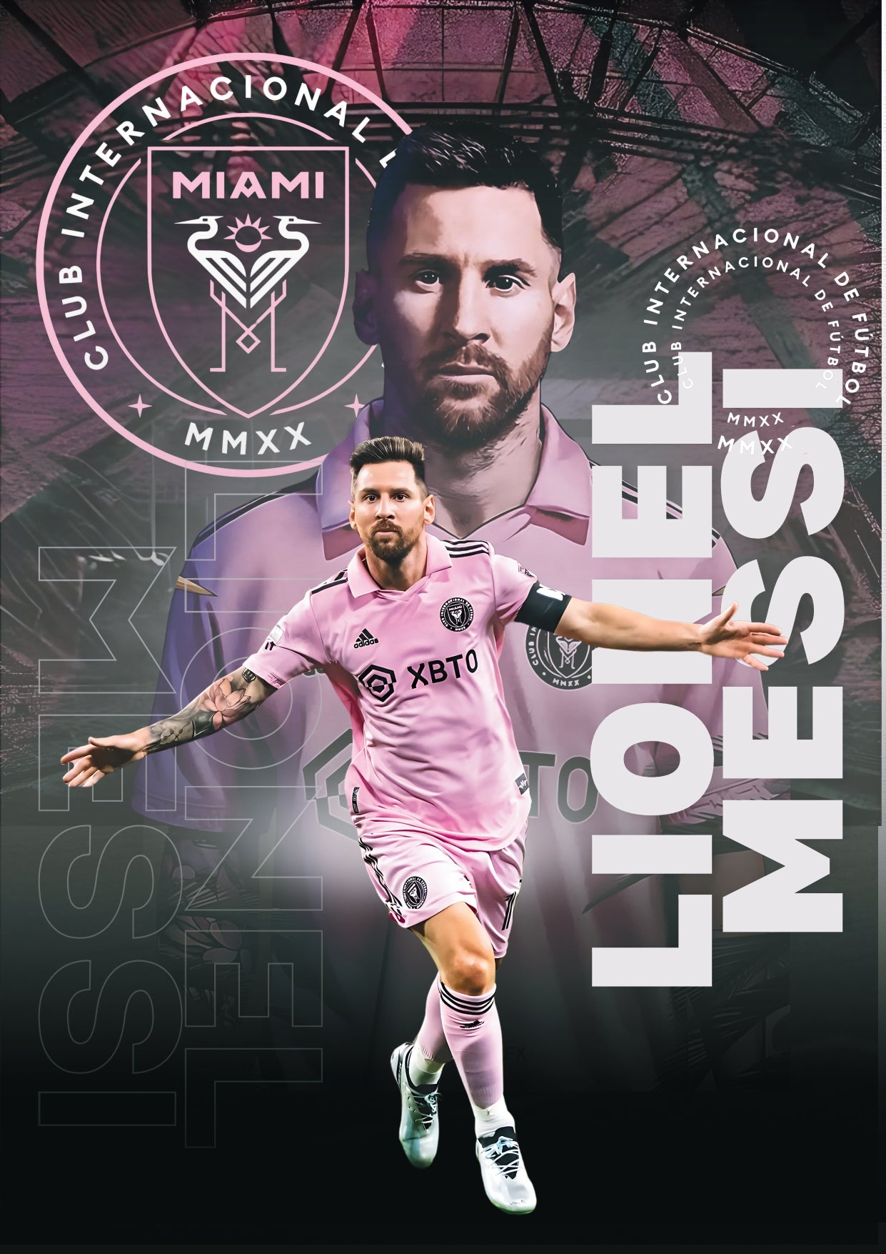 LIONEL MESSI |  SET OF 6 POSTERS B  | UNFRAMED