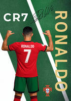 CRISTIANO RONALDO |  SET OF 6 POSTERS A  | UNFRAMED