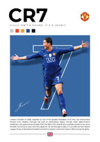 CRISTIANO RONALDO |  SET OF 6 POSTERS A  | UNFRAMED