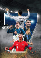 CRISTIANO RONALDO |  SET OF 6 POSTERS B  | UNFRAMED