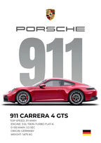 SET OF 8 | PORSCHE | UNFRAMED