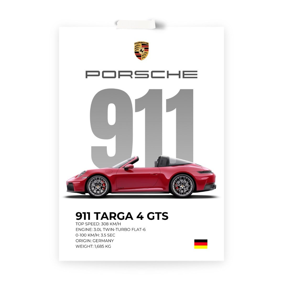 Porsche 911 TARGA 4 GTS - Prestige Edition