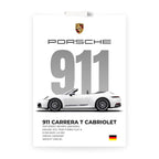 Porsche 911 CARRERA T CABRIOLET - Prestige Edition