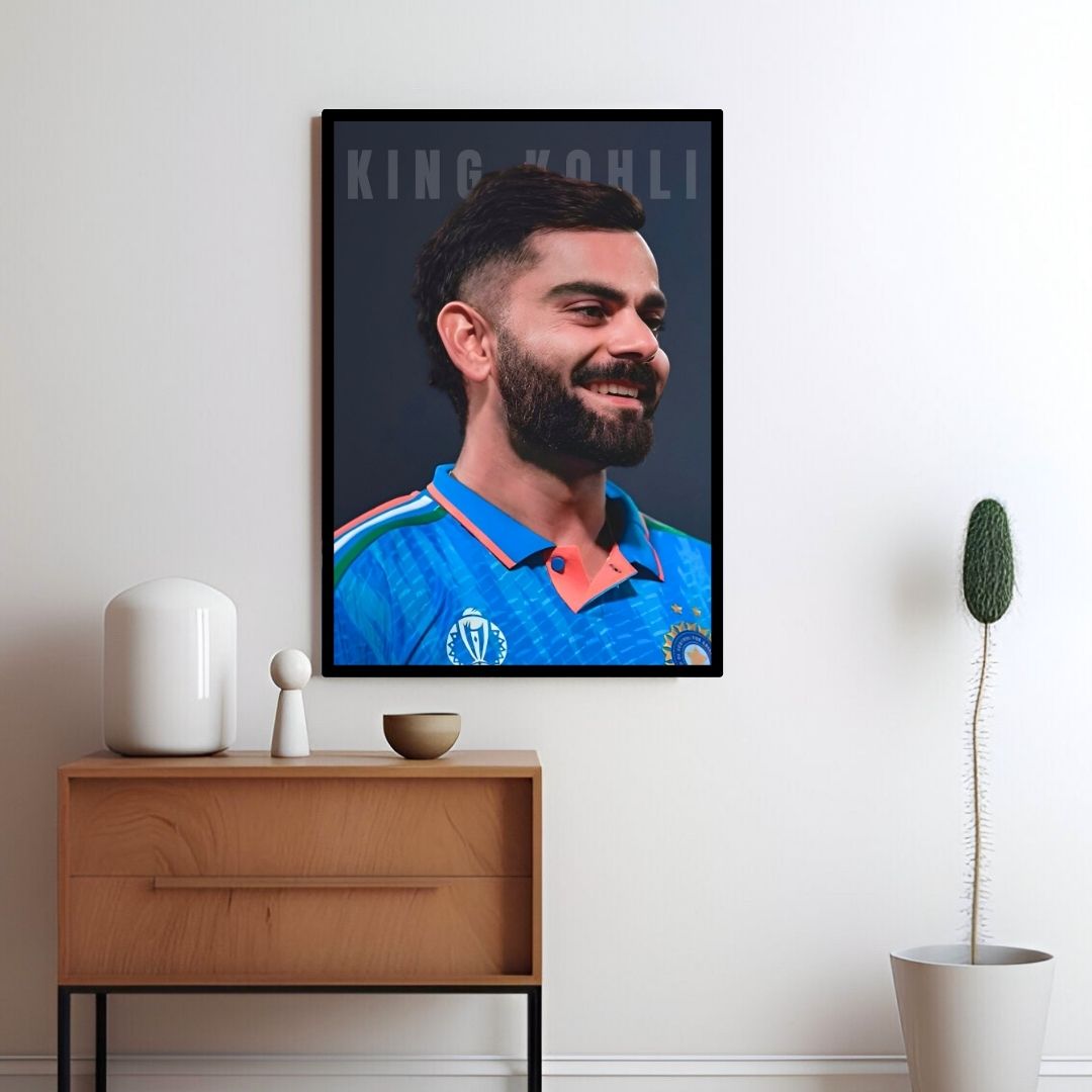 King Kohli Portrait