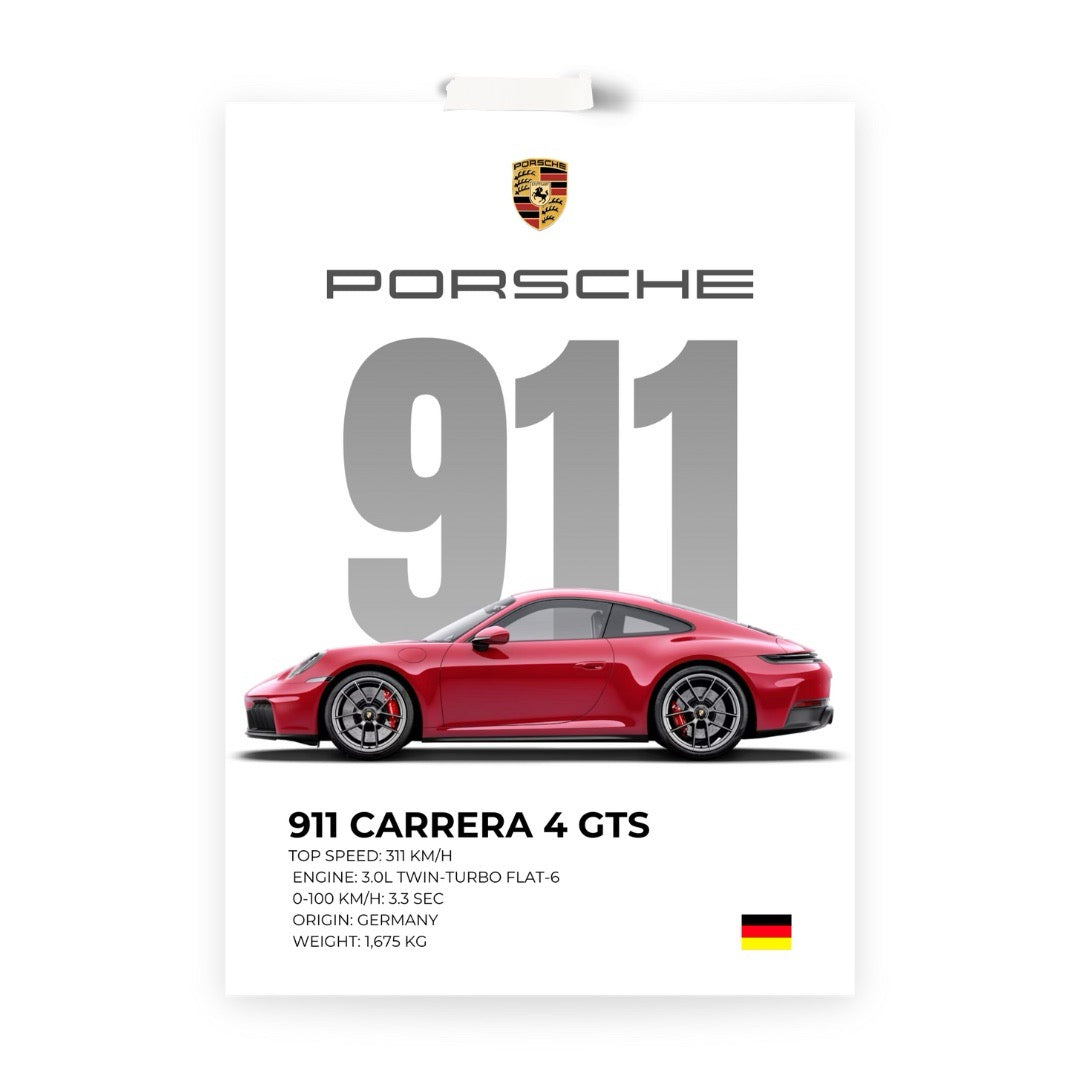 Porsche 911 CARRERA 4 GTS - Prestige Edition