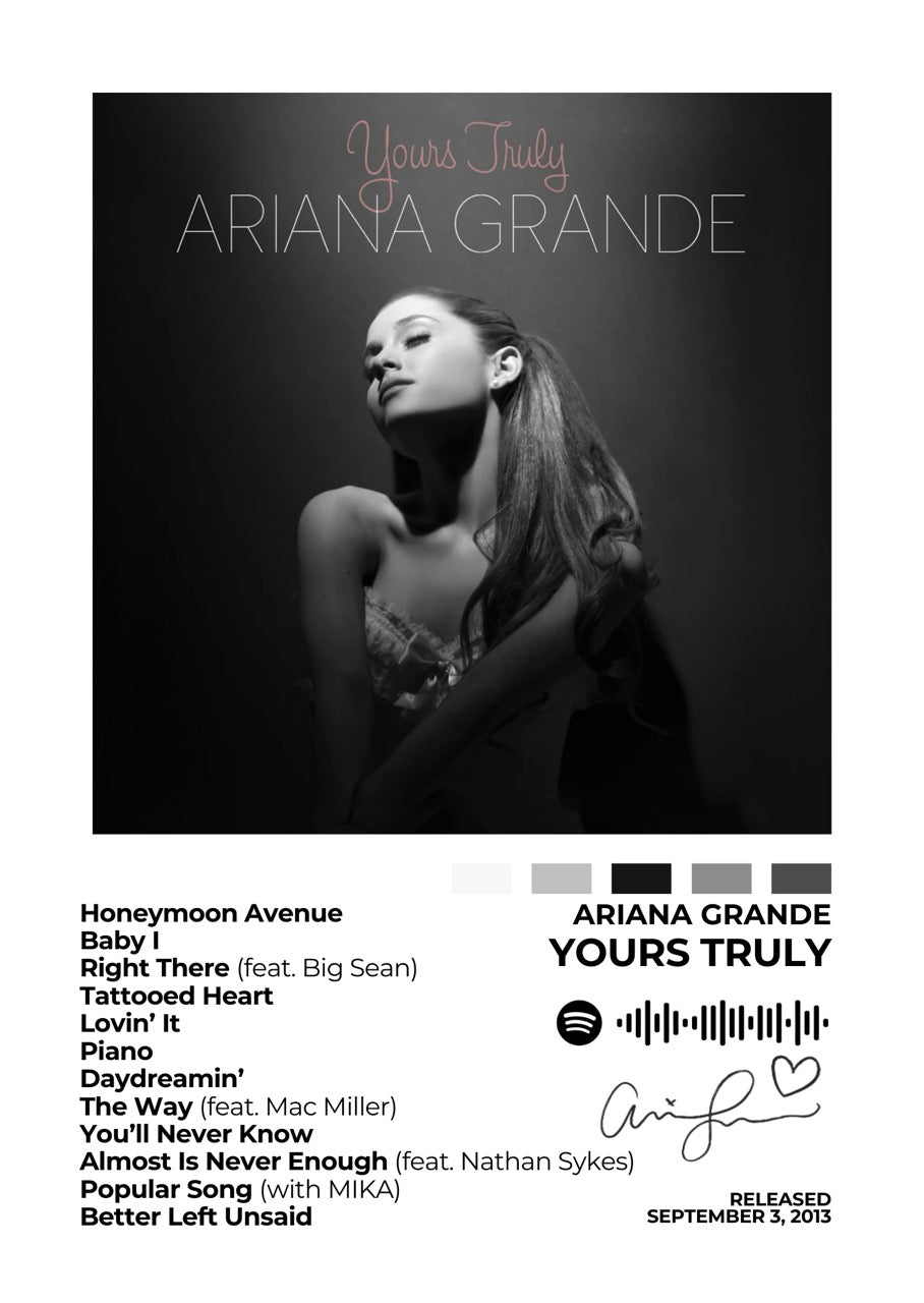 ARIANA GRANDE – Yours Truly