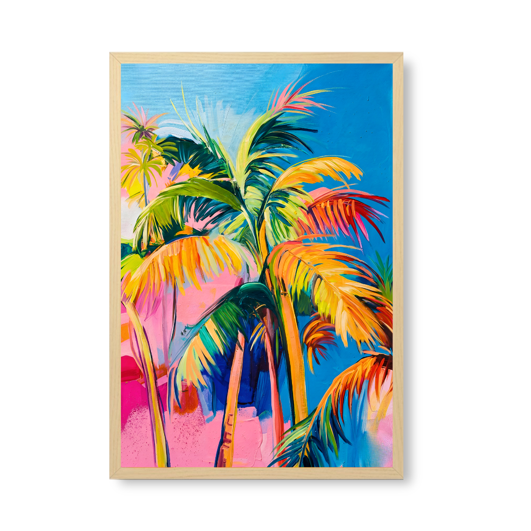 Neon Island Palms