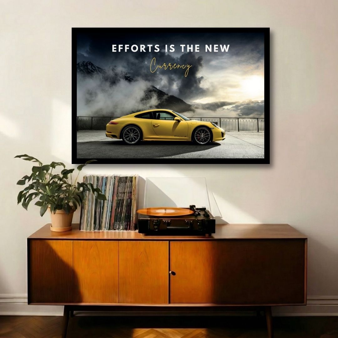 Porsche 911 Carrera - EFFORTS IS THE NEW CURRENCY