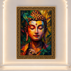 Buddha Geometric Serenity