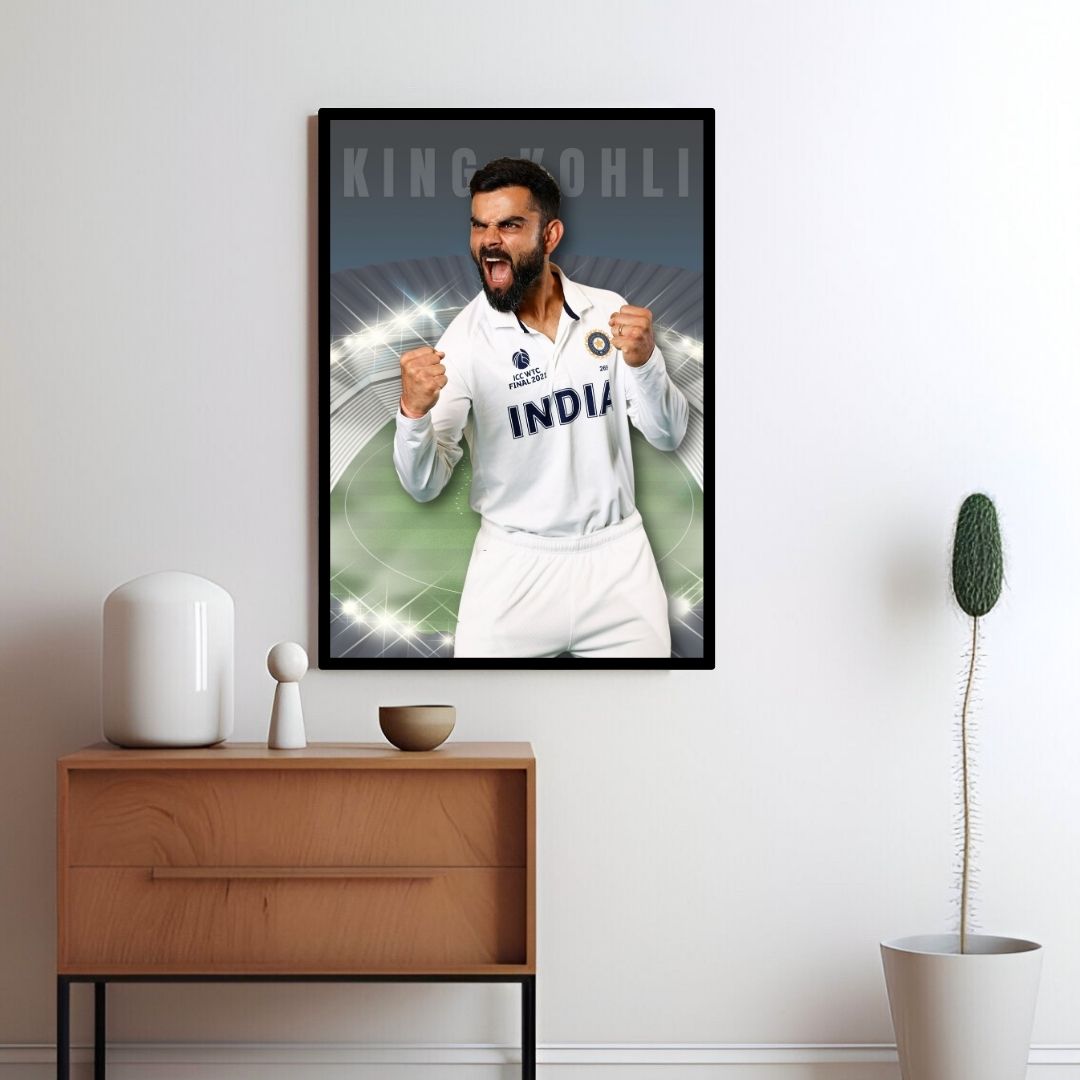 King Kohli Portrait