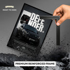 Land Rover Defender 90 – Matte Black Muscle