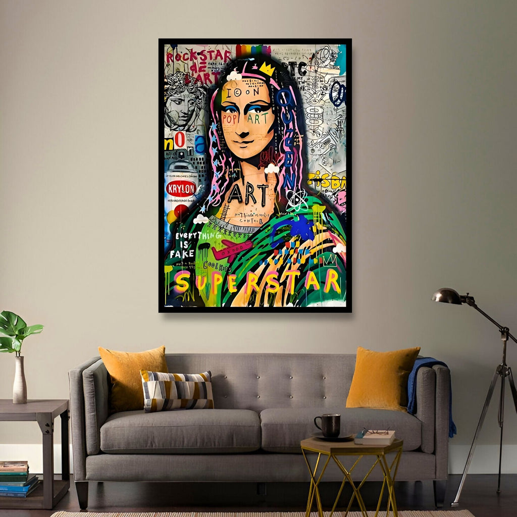 Mona Lisa: The Graffiti Reinvention