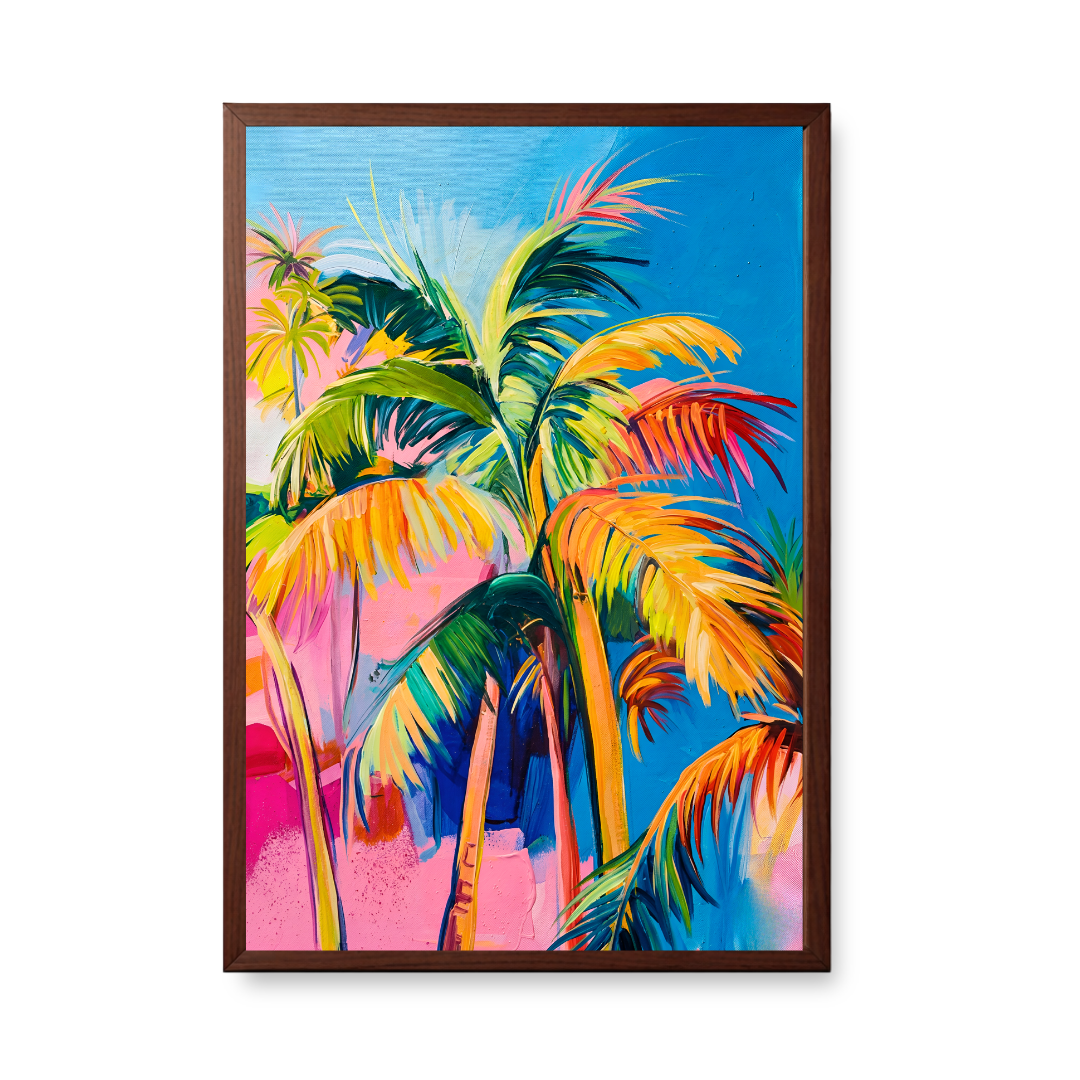 Neon Island Palms