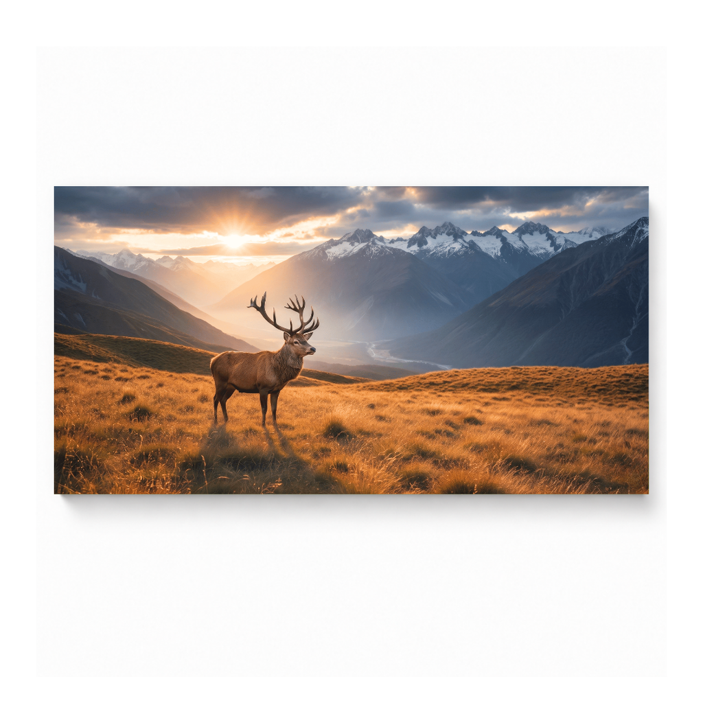 Majestic Deer Autumn Forest