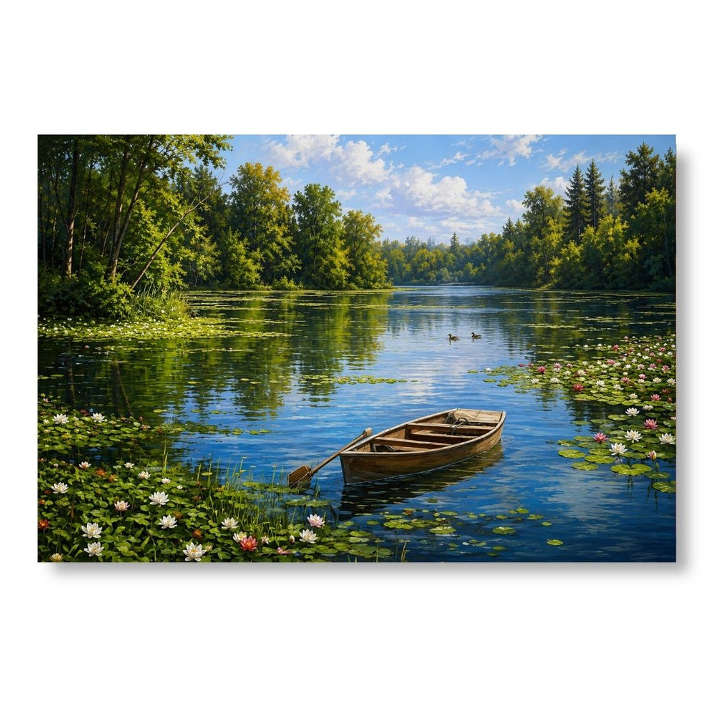 Serene River Boat