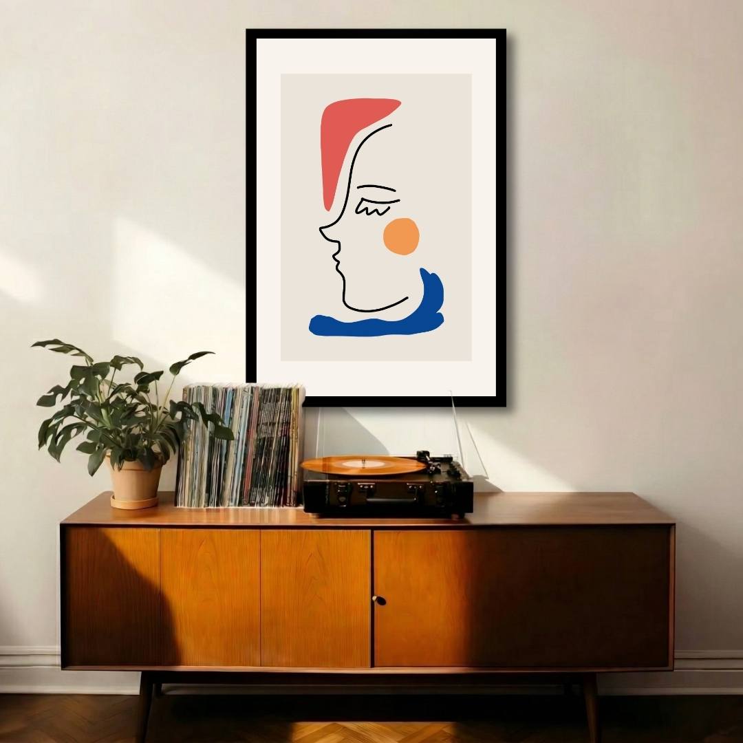 Blue Profile (The Muse)