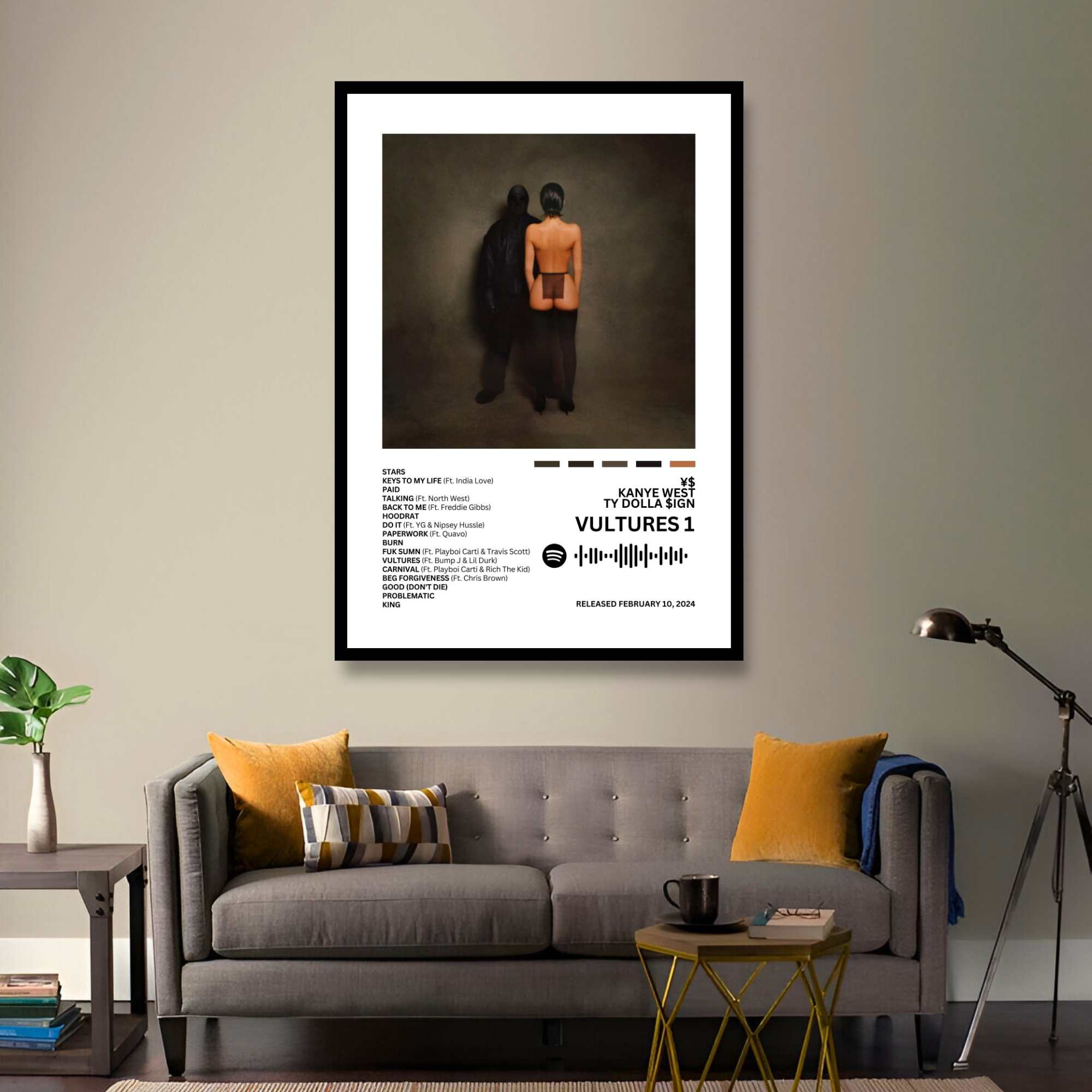 ¥$ (Kanye West & Ty Dolla $ign) – Vultures 1