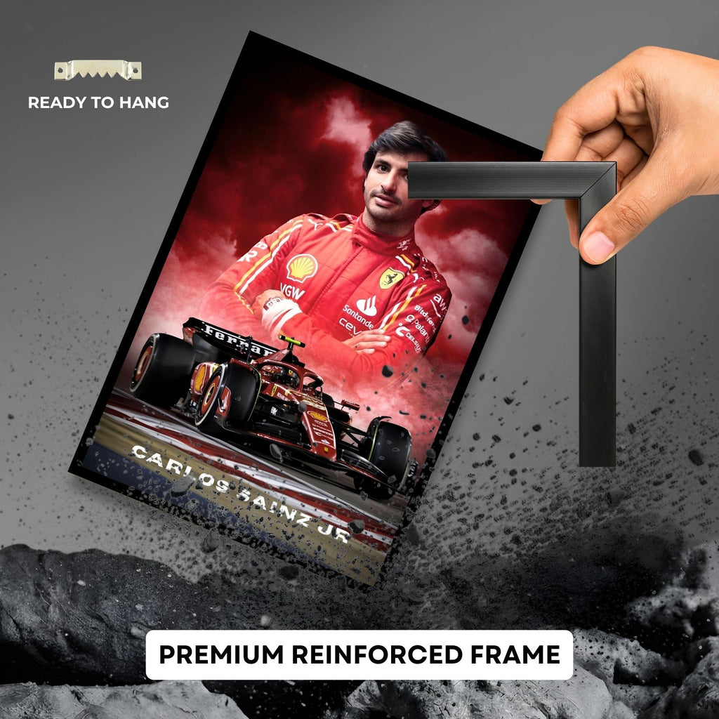 Carlos Sainz Jr – F1 Poster