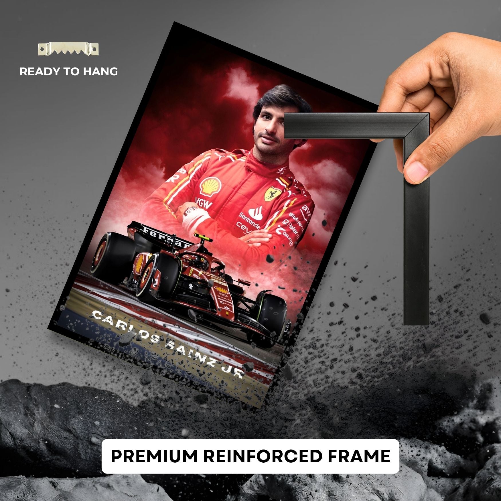 Carlos Sainz Jr – F1 Poster