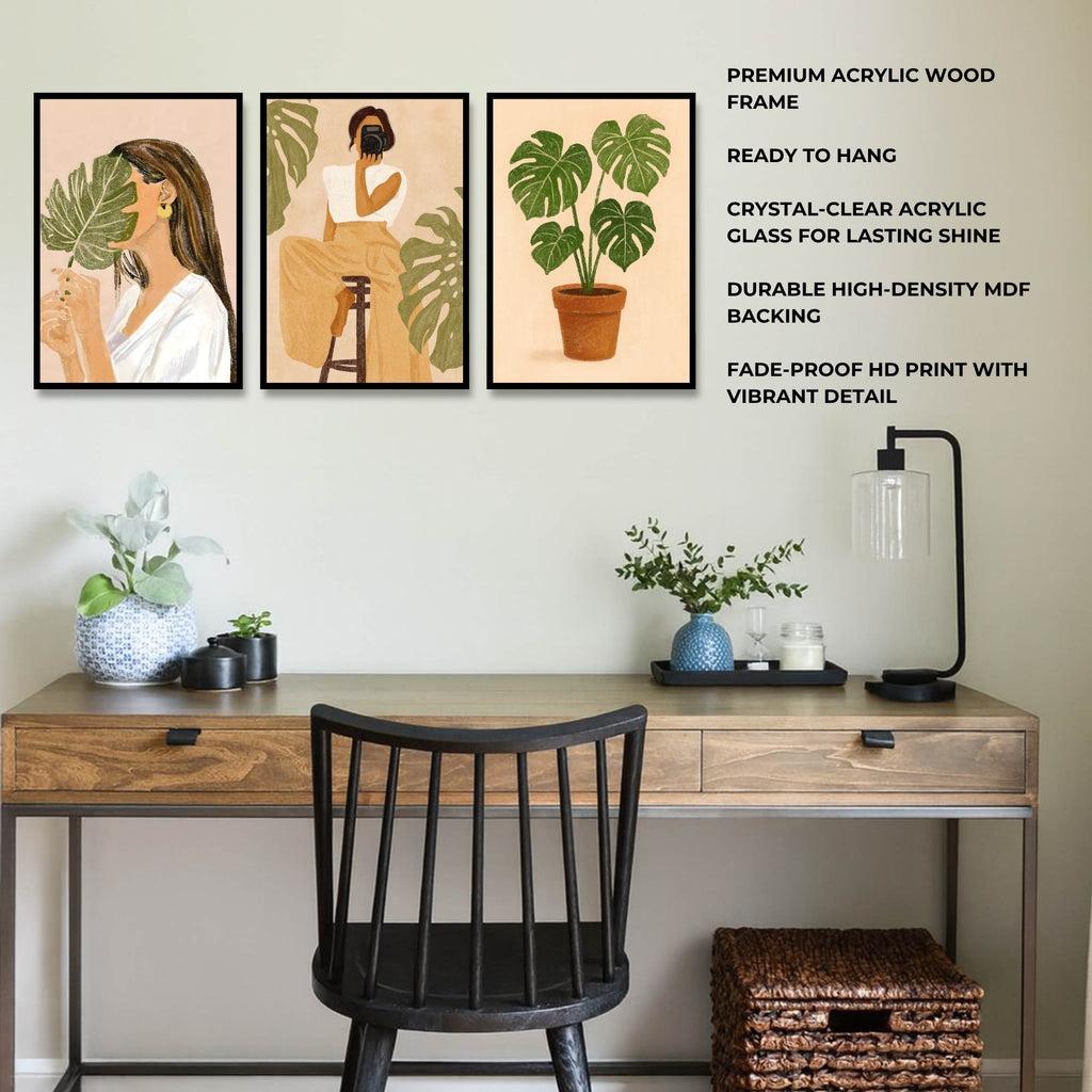 Botanical Muse | SET OF 3 FRAMES