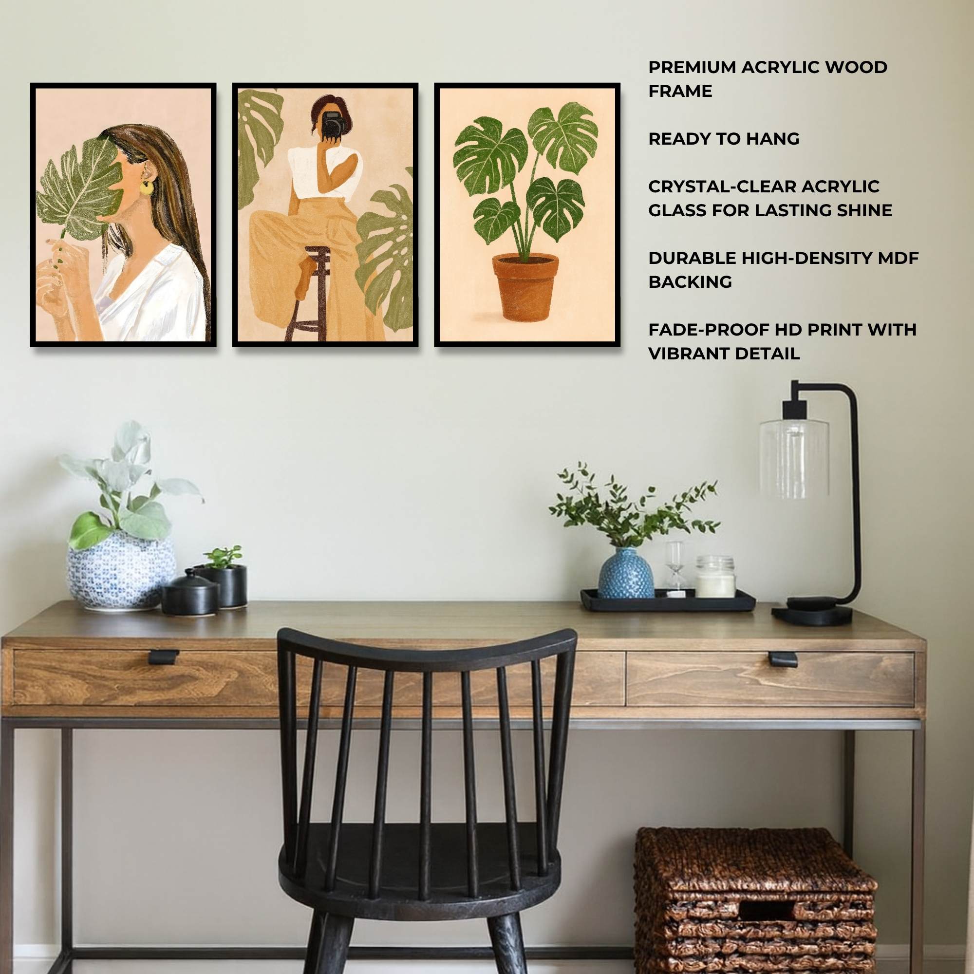 Botanical Muse | SET OF 3 FRAMES