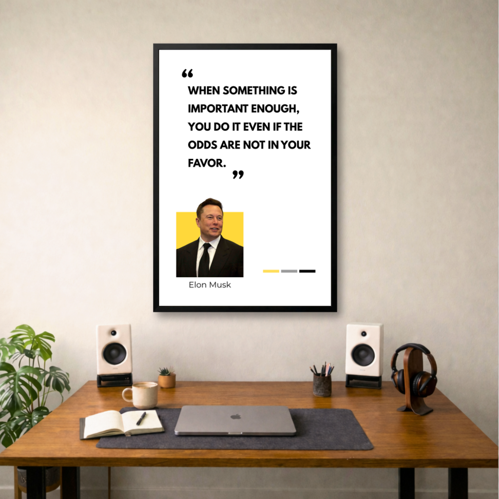 Important Enough – The Elon Musk Mindset