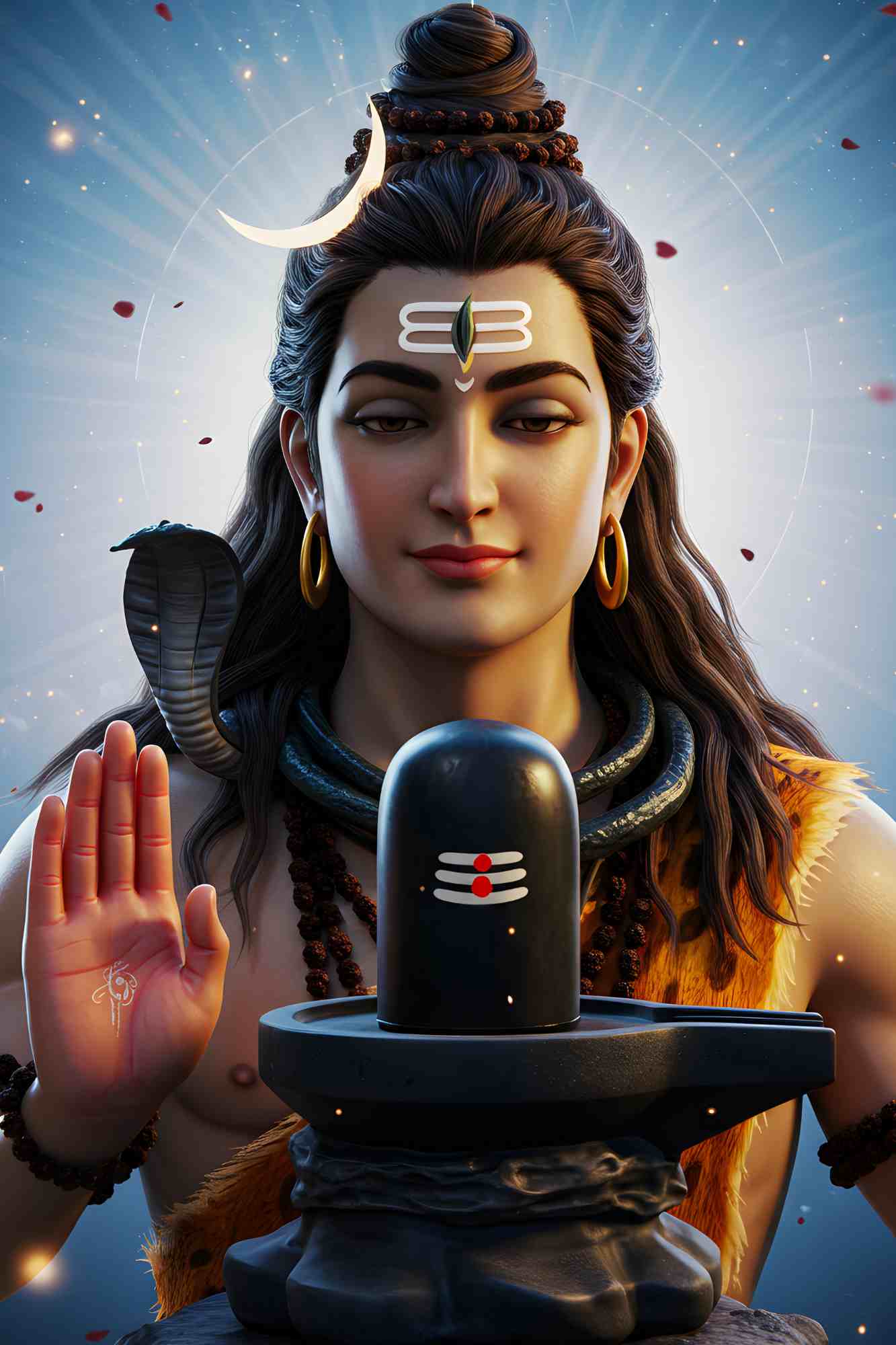 Shiv Shakti – Lord Shiva with Shivling